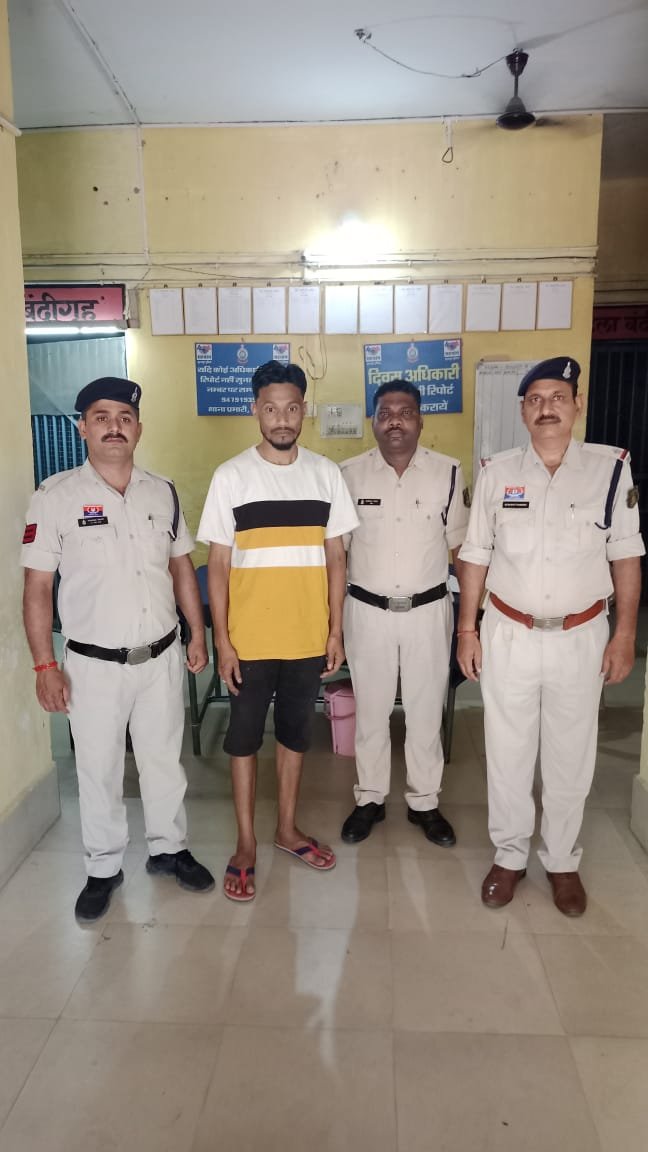 भारी मात्रा में नशीली इंजेक्शन के साथ एक व्यक्ति को थाना सूरजपुर पुलिस ने किया गिरफ्तार