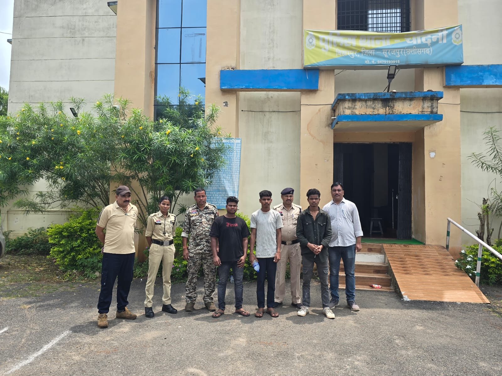 बालिका के साथ अनाचार मामले में थाना चांदनी पुलिस ने 3 आरोपियों को किया गिरफ्तार