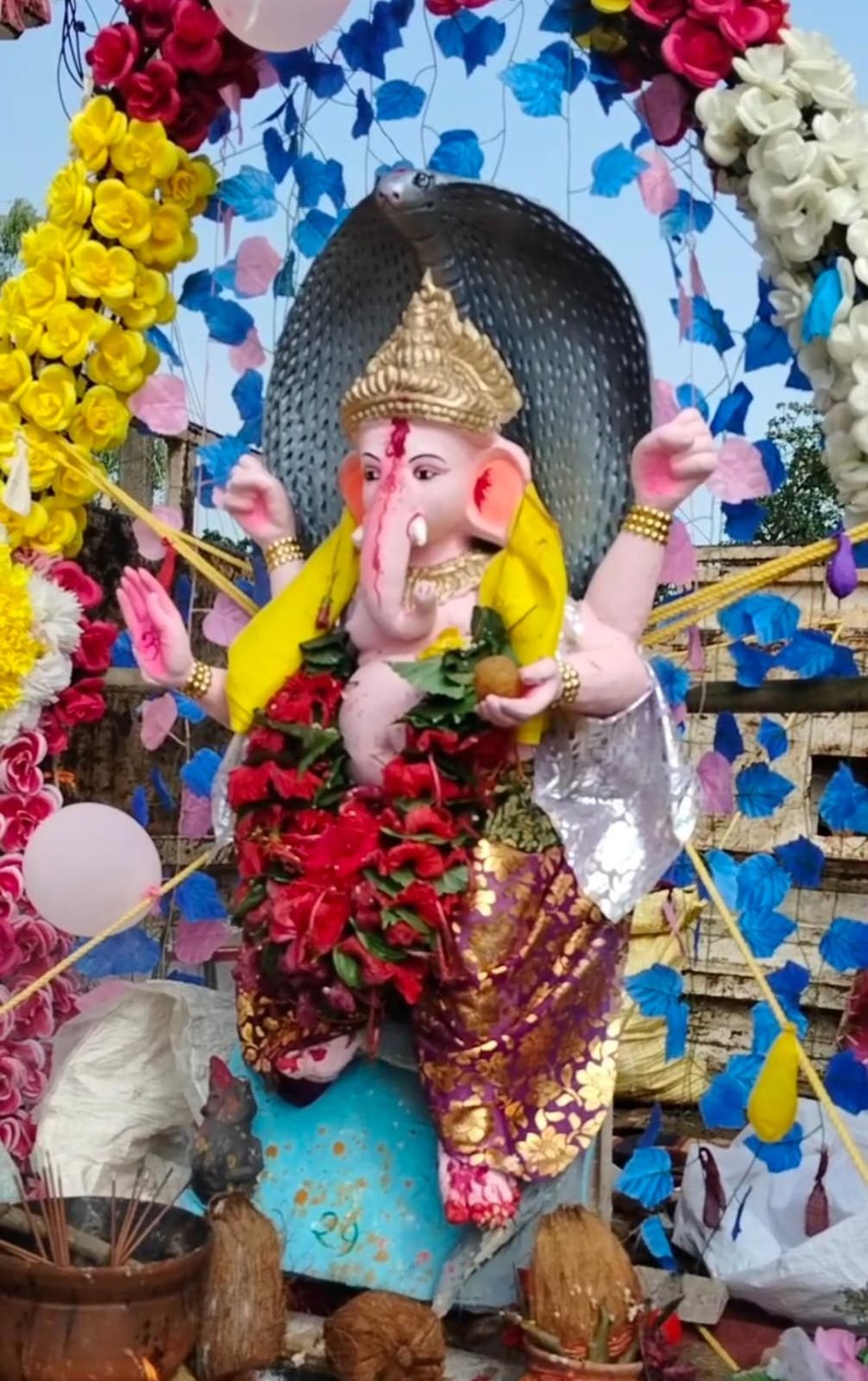 दर्रीपारा में गणेश विसर्जन शोभायात्रा भव्य रूप से संपन्न
